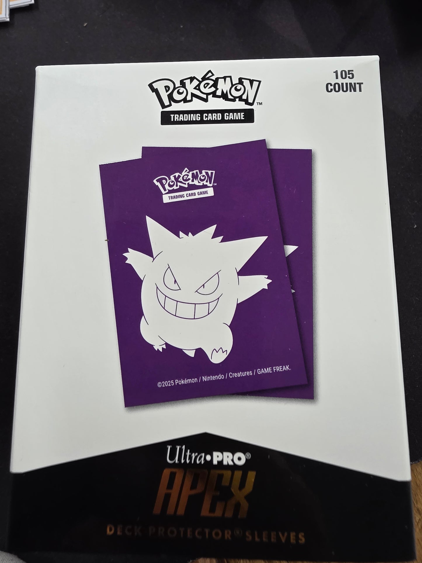 ULTRA PRO Pokémon - Elite Gengar APEX 105ct Deck Protector Sleeve