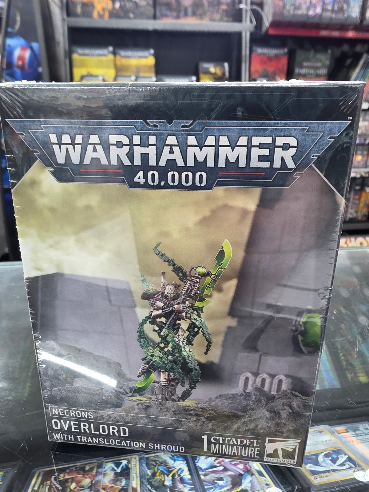 WH40K: Necrons: Overlord + Translocation Shroud