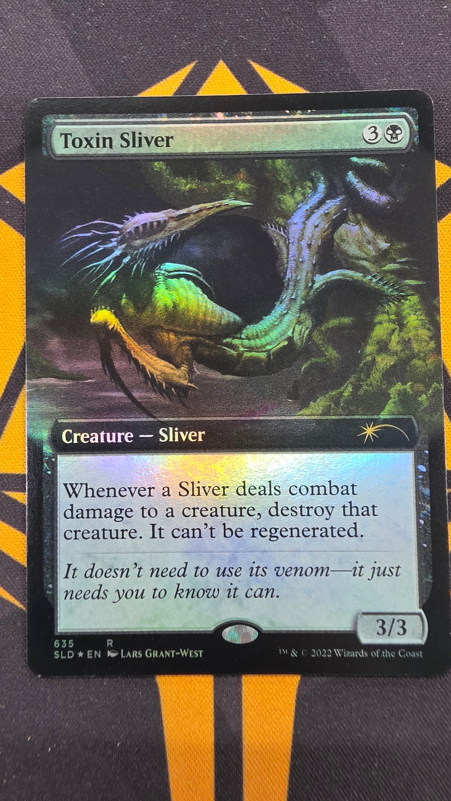Toxin Sliver (SLD foil)