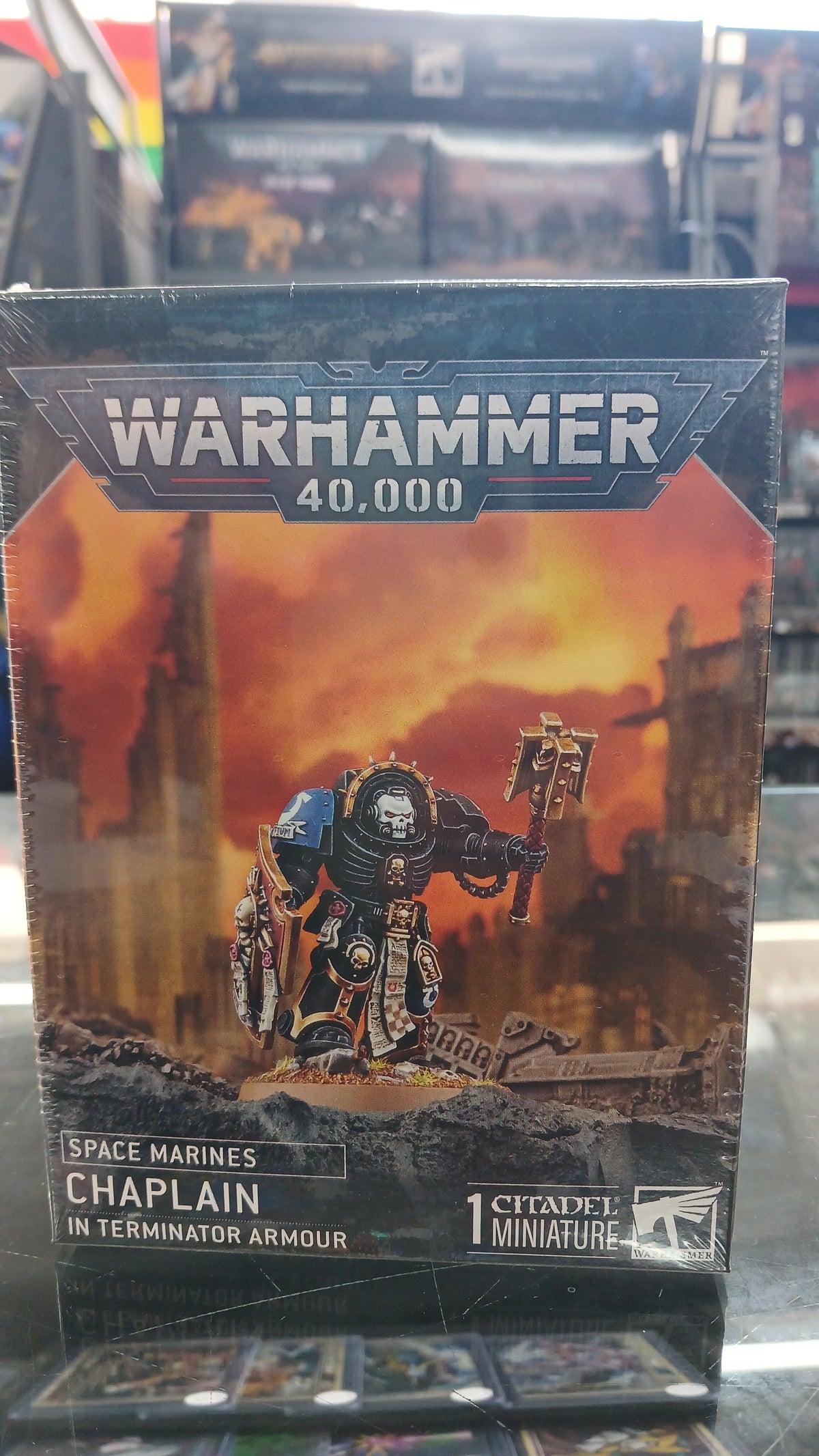 Space Marines: Chaplin in Terminator Armour
