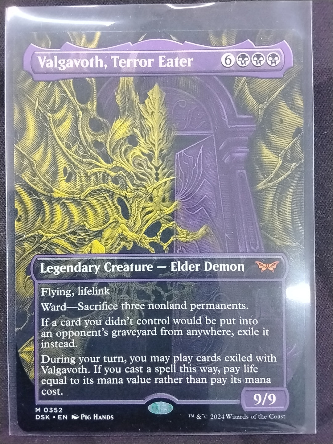 Valgavoth, Terror Eater (DSK, Borderless)