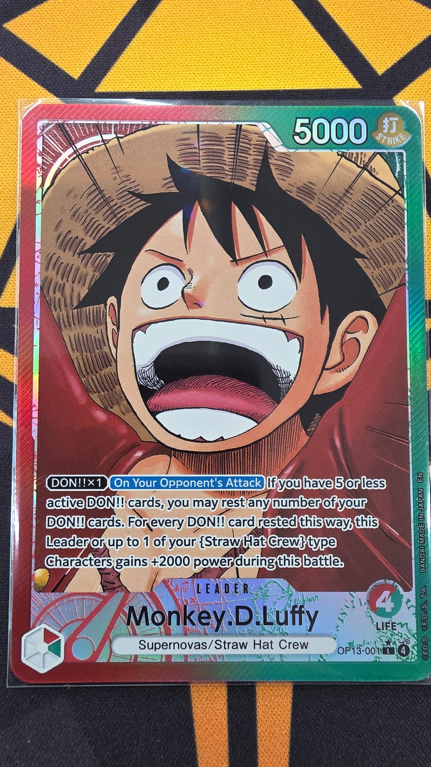 Monkey.D.Luffy (Alt) OP13-001