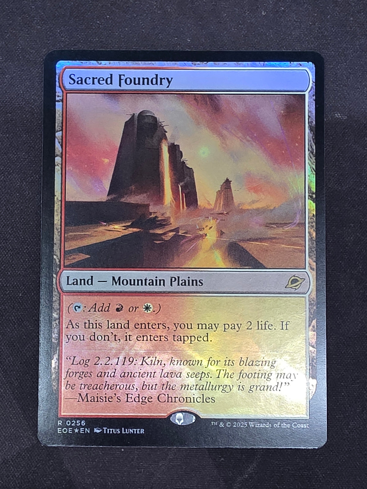 Sacred Foundry (EOE, Foil)