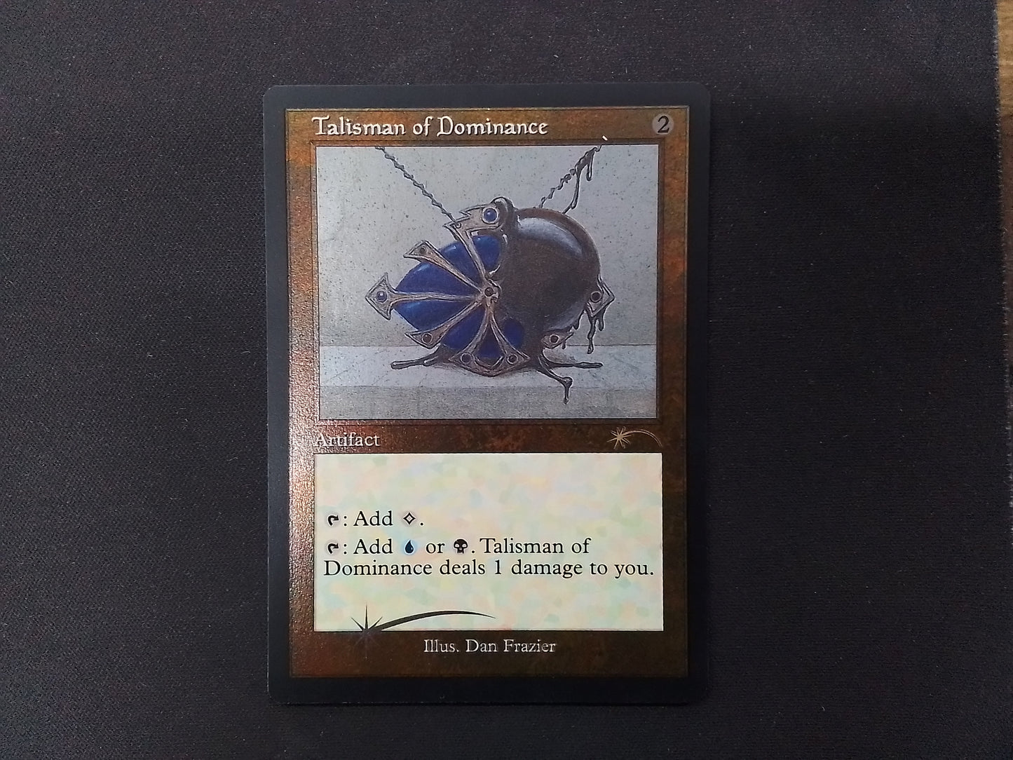 Talisman of Dominance (Etched Foil, SDL)