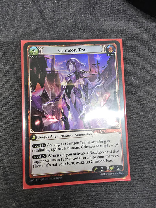 Crimson Tear - Foil