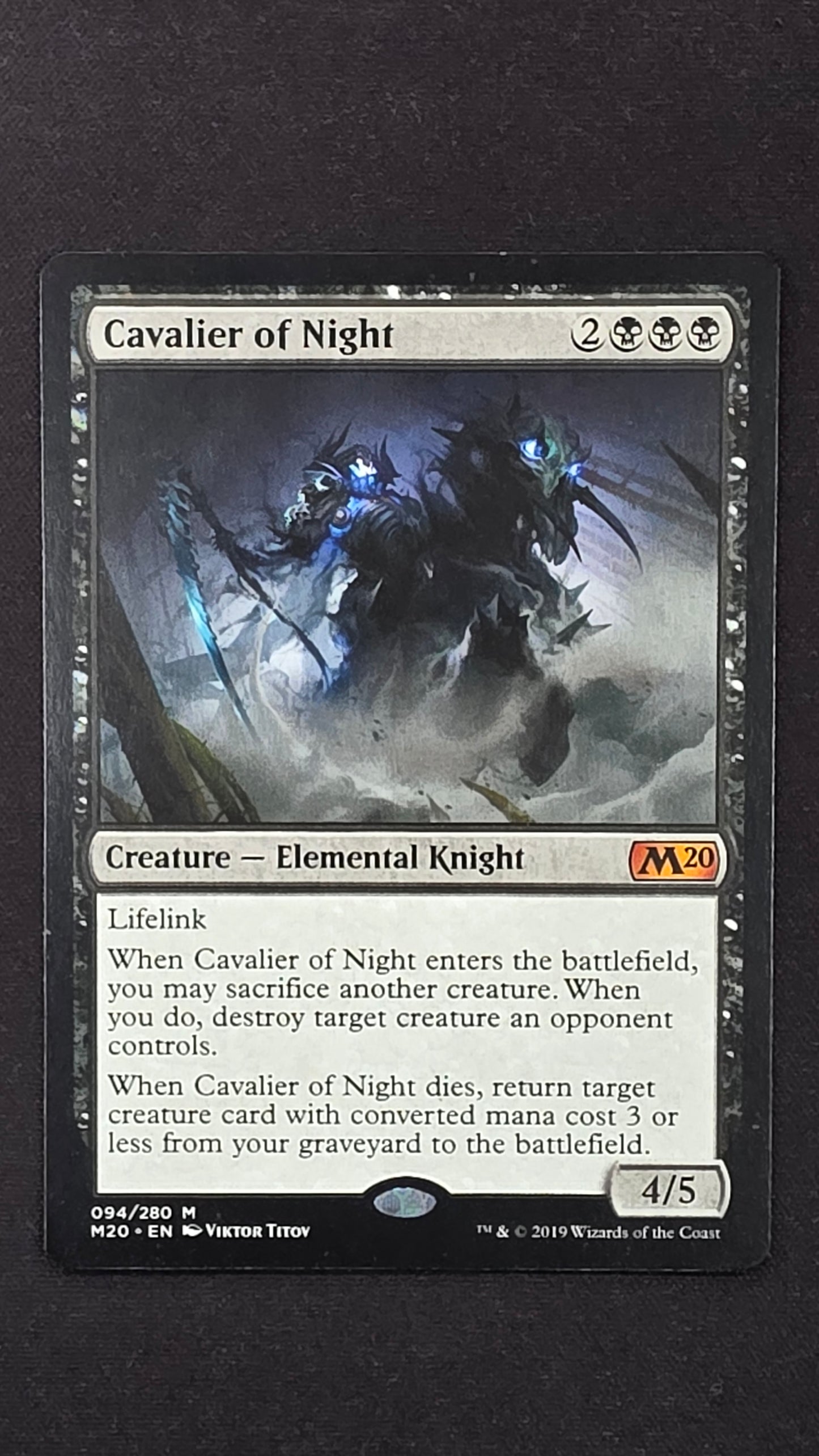 Cavalier of Night (M20)