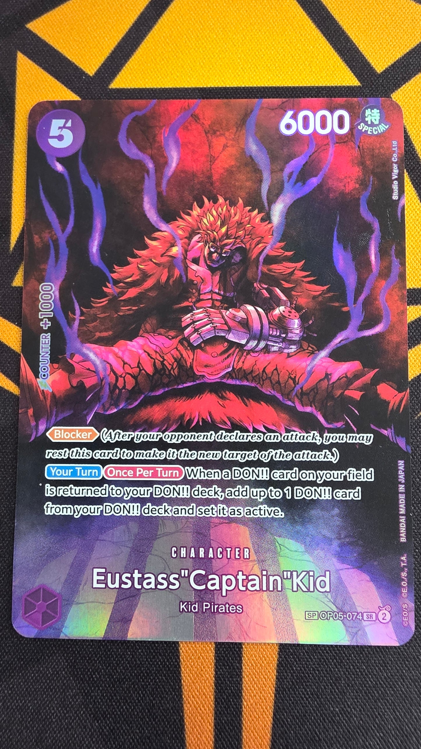 Eustace "Captain" Kid SP OP05-074