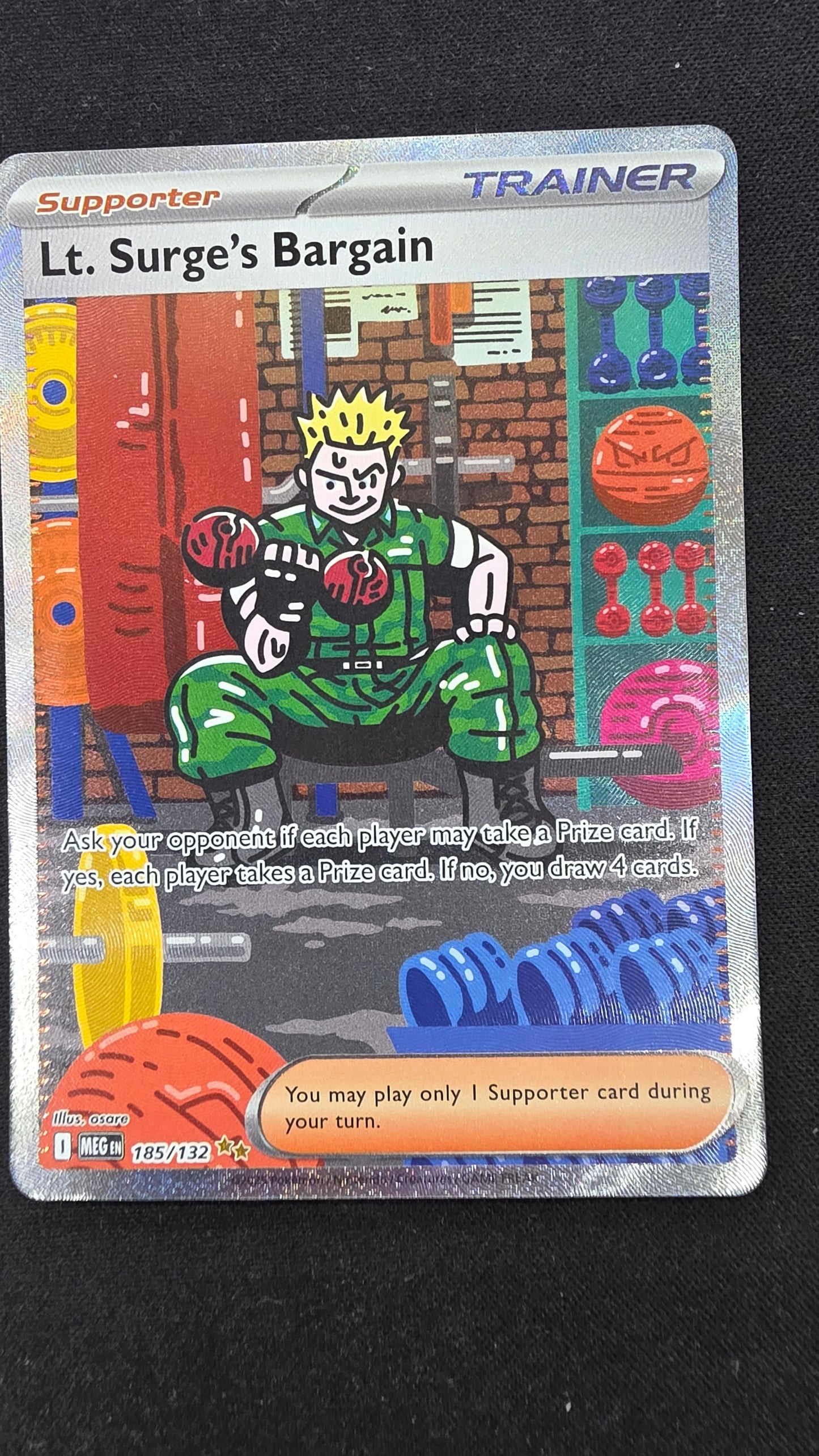 Lt. Surge's Bargain 185/132