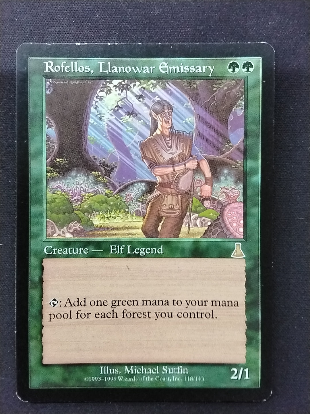 Rofellos, Llanowar Emissary