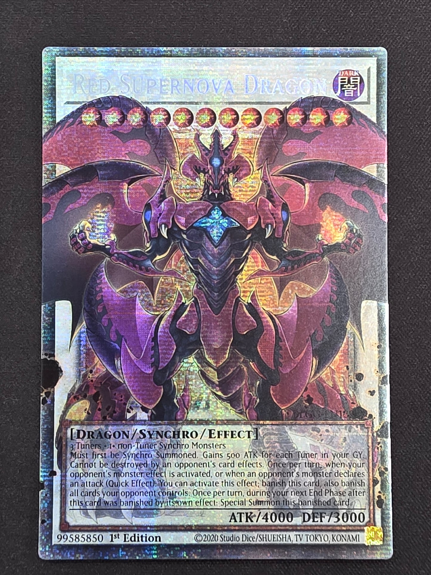 Red Supernova Dragon (BLGG-EN139, 1st Edition)