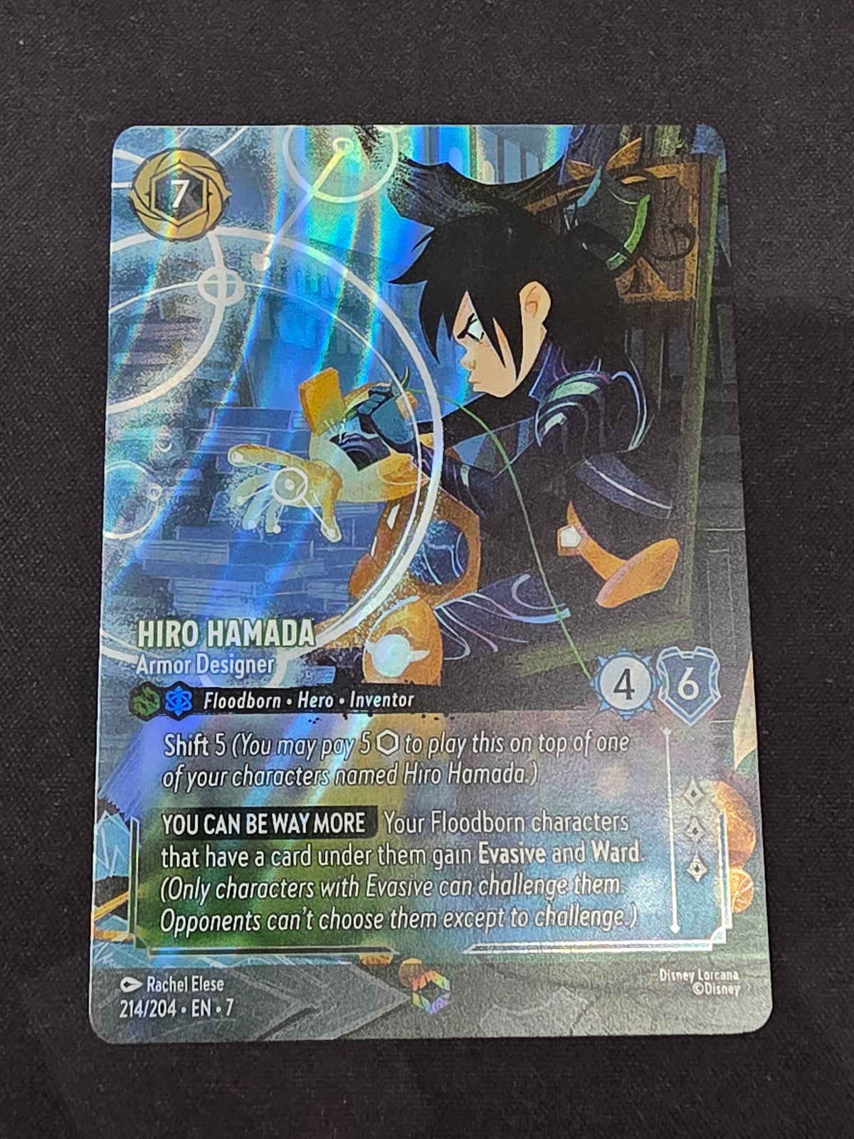 Hiro Hamada, Armour Designer (214/204, Enchanted)
