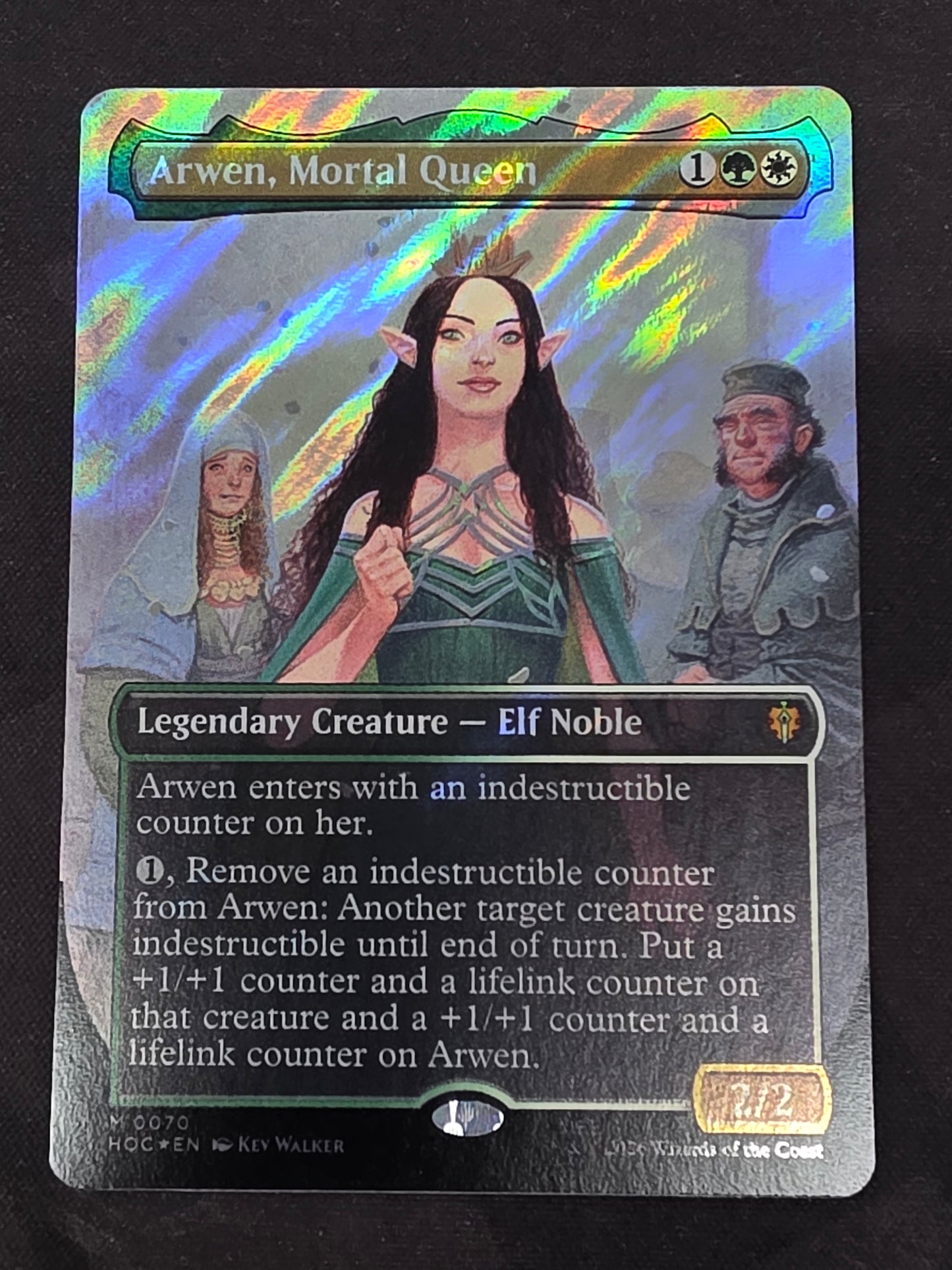 Arwen, Mortal Queen (HOC, Boarderless Surge Foil)