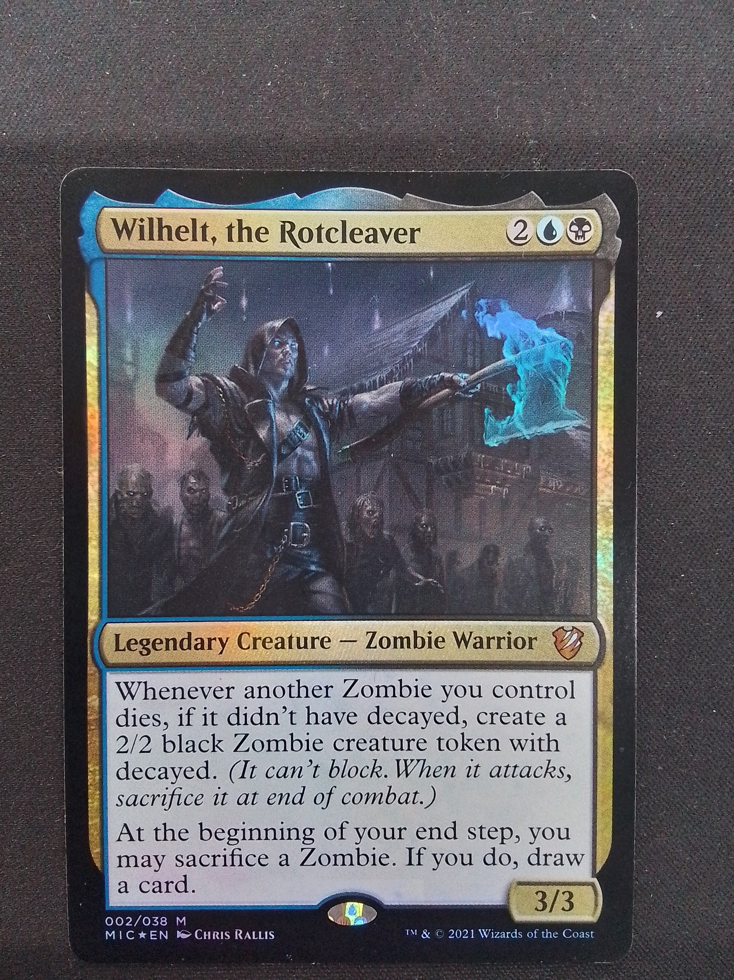 Wilhelt, the Rotcleaver (Foil, MIC)