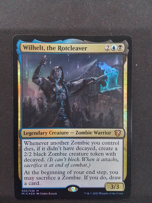 Wilhelt, the Rotcleaver (Foil, MIC)