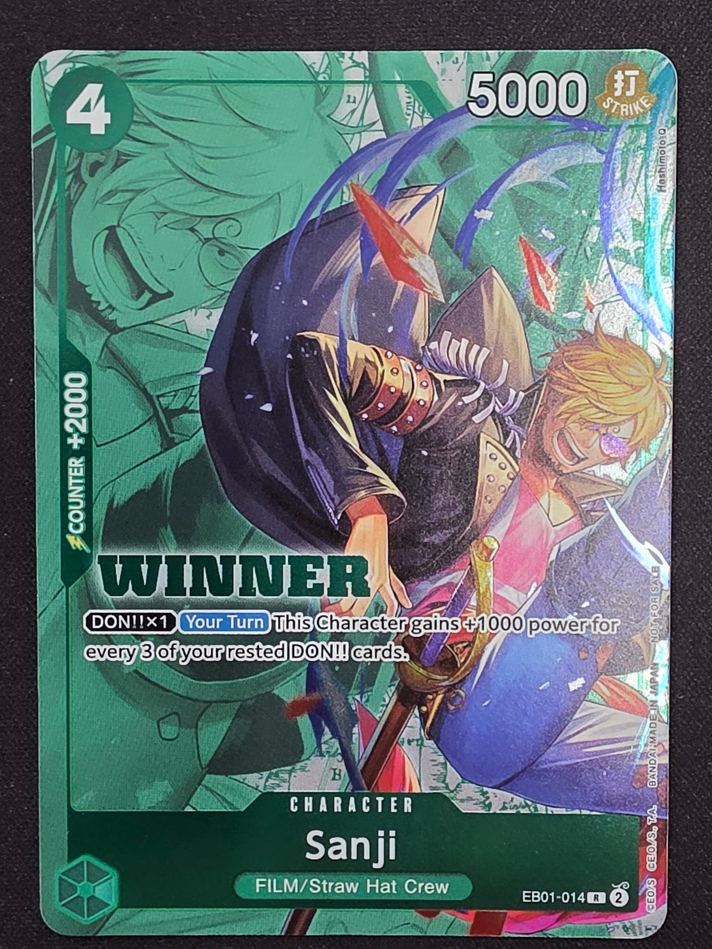 Sanji (EB01-014, Winner Promo)