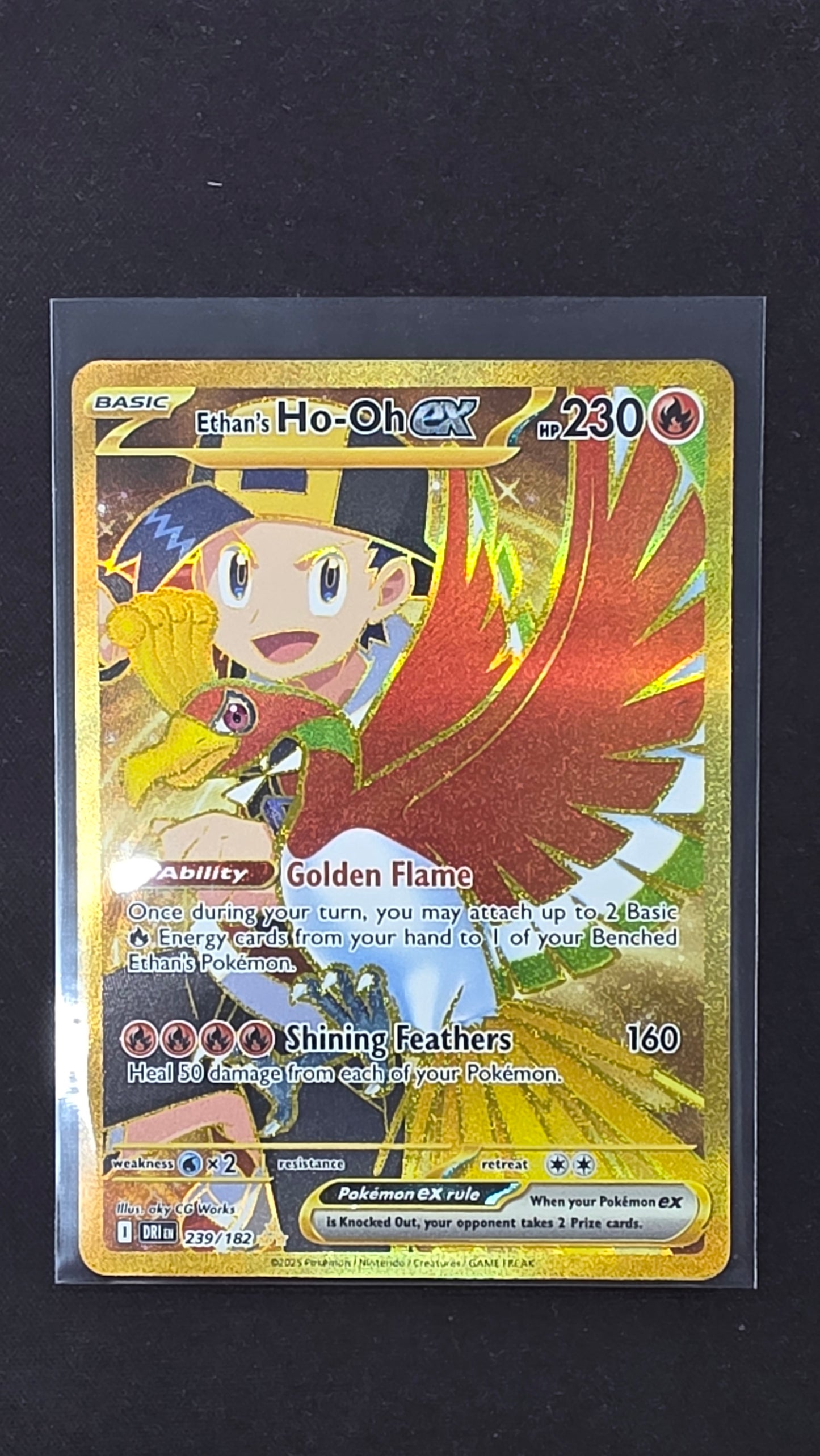 Ethan's Ho-Oh EX (239/182)