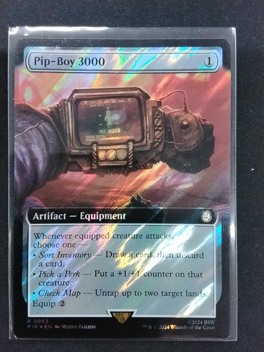 Pip-Boy 3000 (PIP, Surge Foil ExtendedArt)