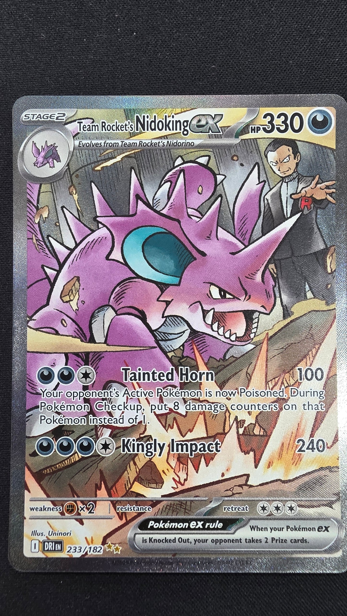 Team Rocket's Nidoking EX