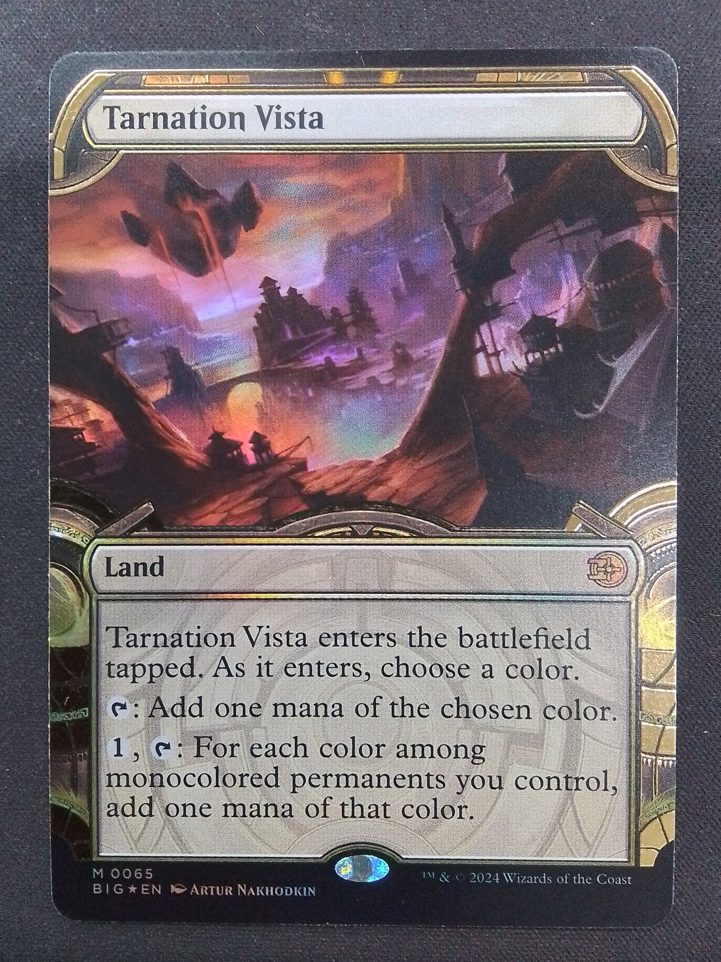 Tarnation Vista (BIG, Raised Foil)