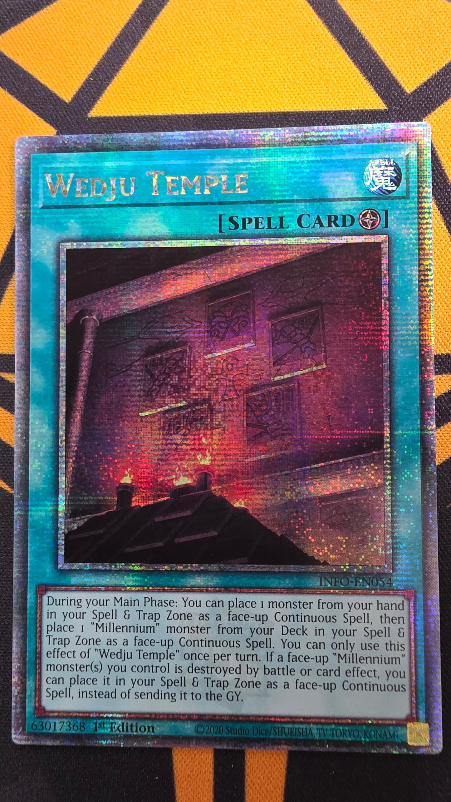 Wedju Temple (Quarter Century Secret Rare)