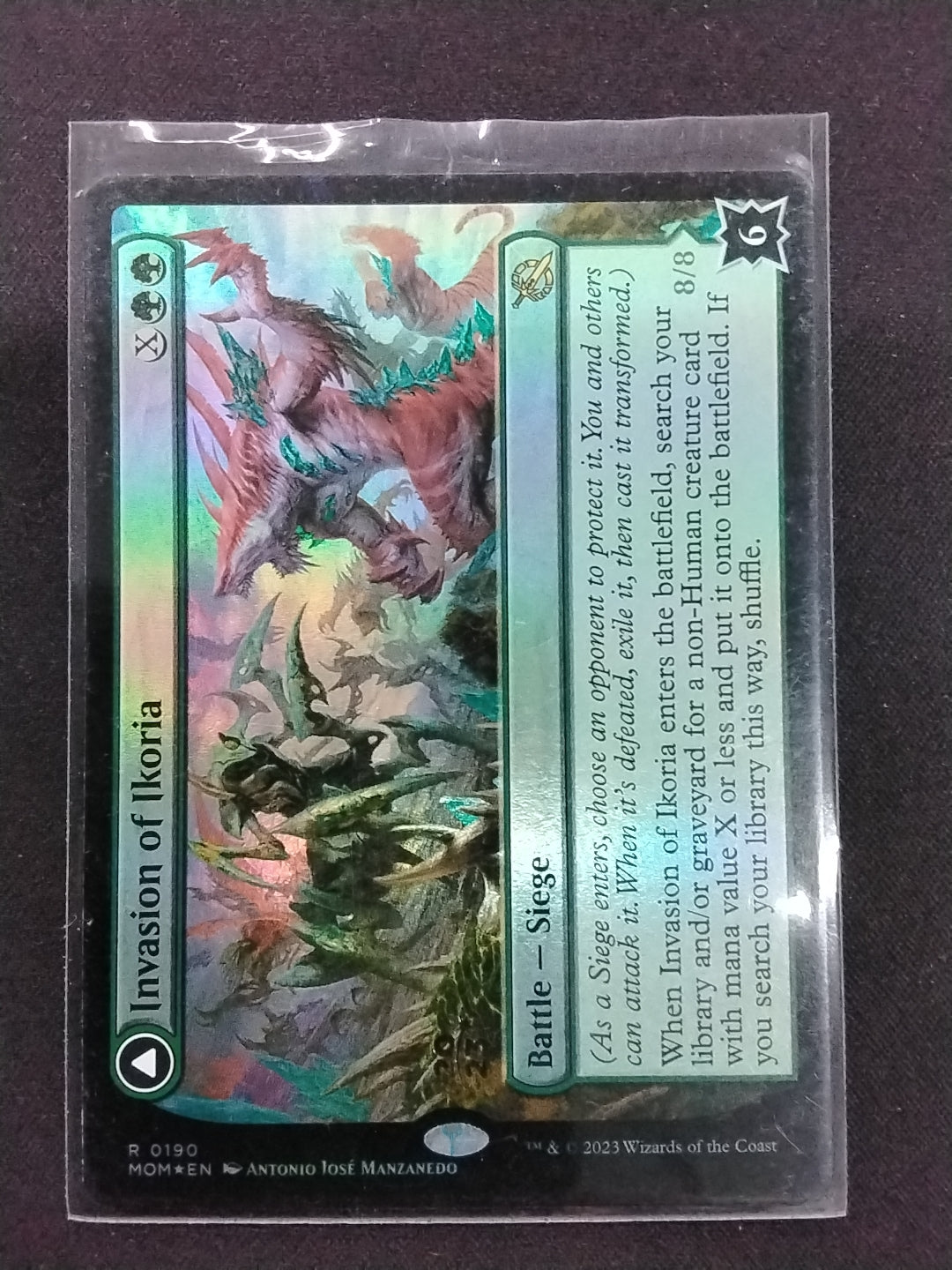 Invasion of Ikoria (MOM, Foil 2023 Stamp)