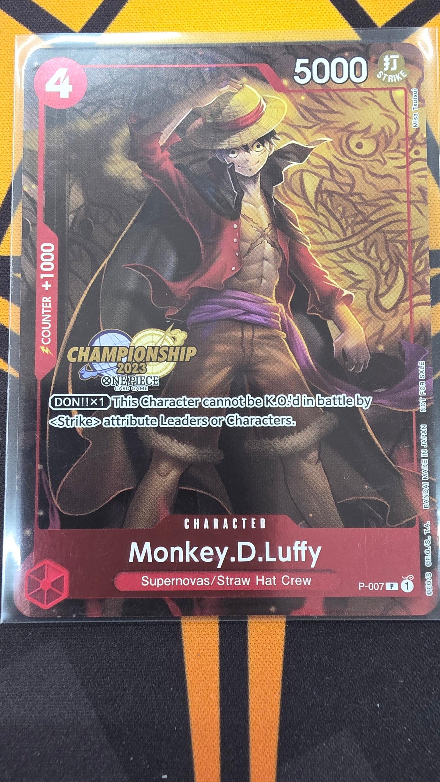 Monkey.D.Luffy P-007