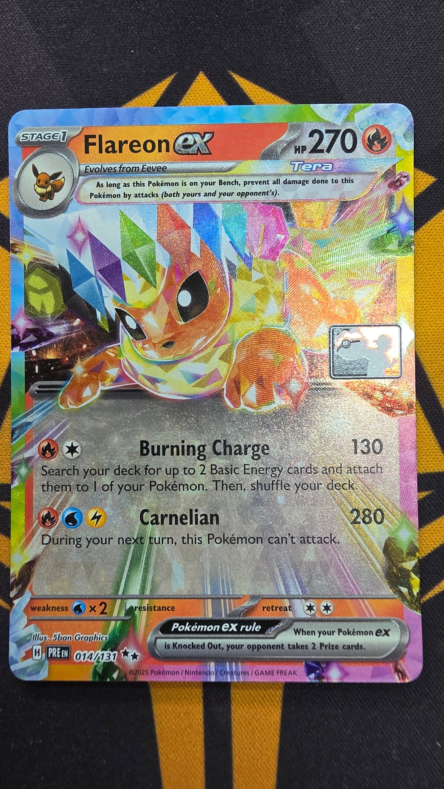 Flareon EX (014/131 stamped)
