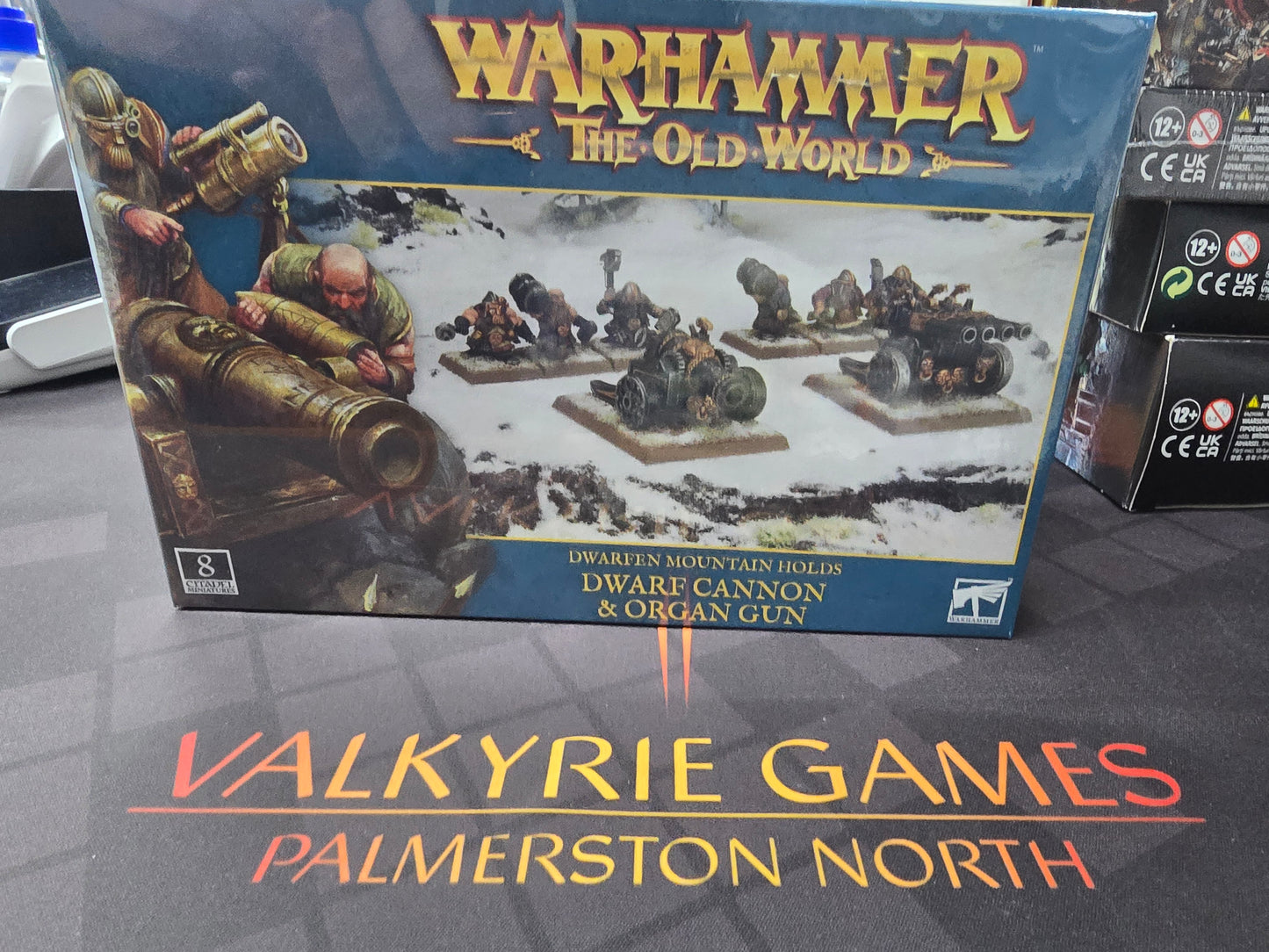 Warhammer The Old World: Dwarven Mountain Holds: Dwarf Cannon & Organ Gun