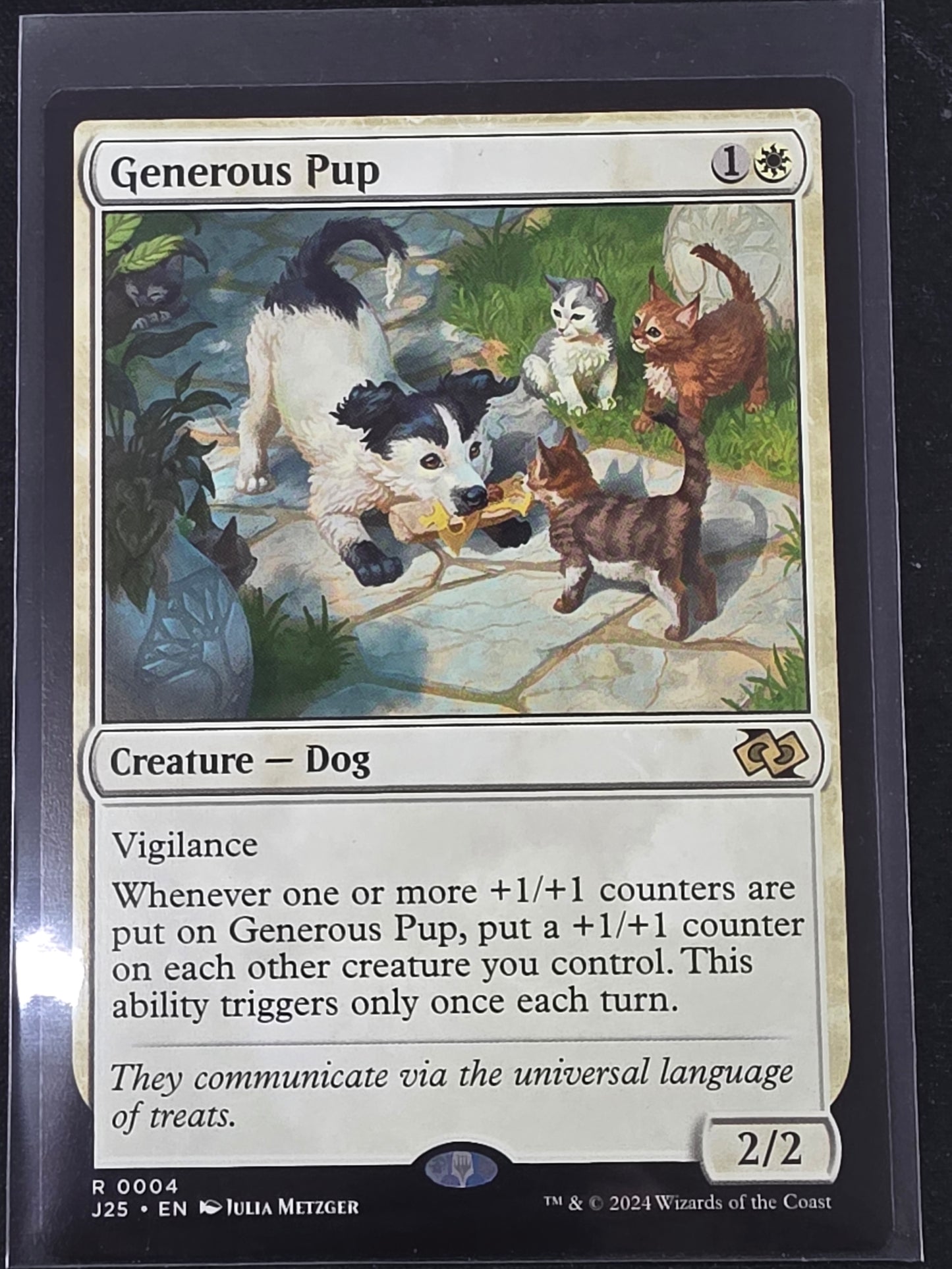 Generous Pup (J25)