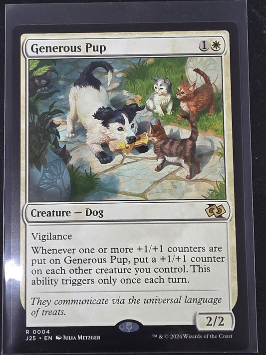 Generous Pup (J25)