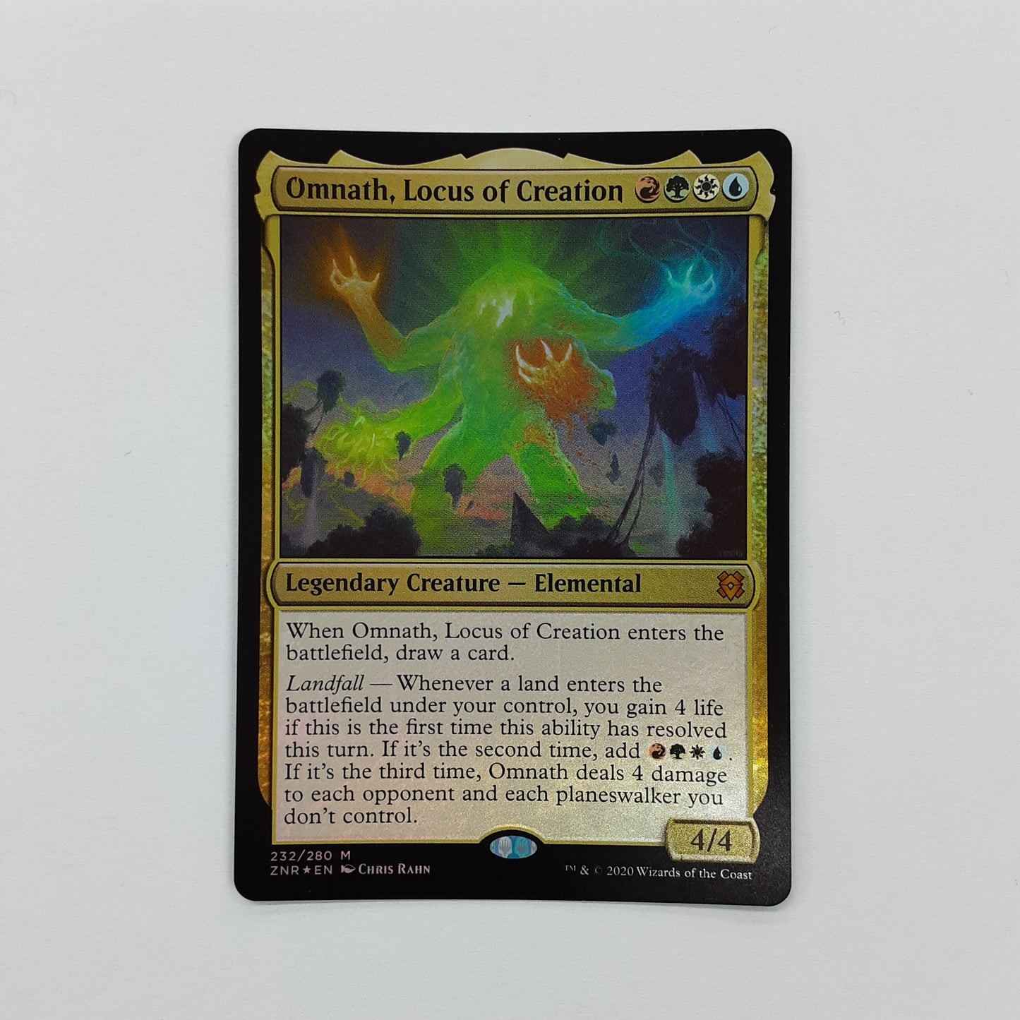 Foil Omnath, Locus of Creation
