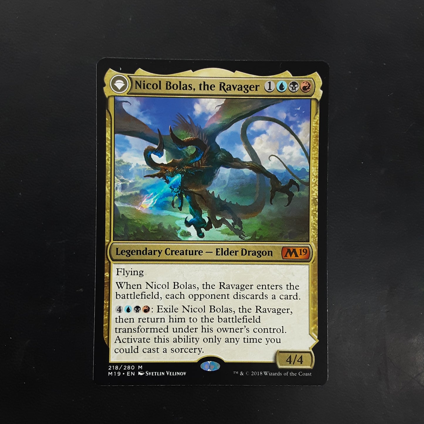 Nicol Bolas, the Ravager (M19)