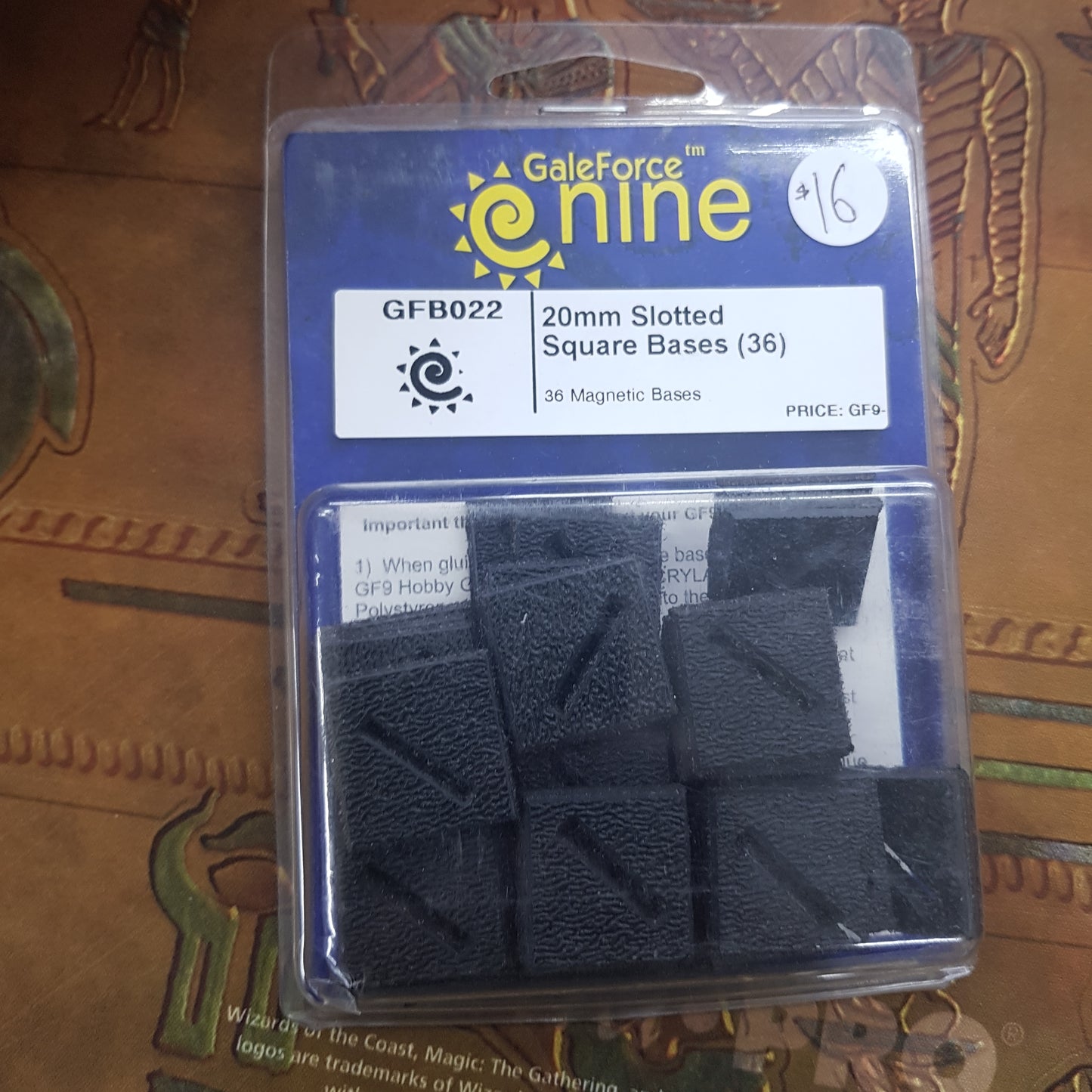 Gale Force 9 20mm Square Bases (36)