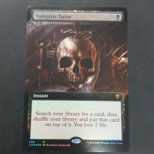 Vampiric Tutor (CMR, Full Art Foil)