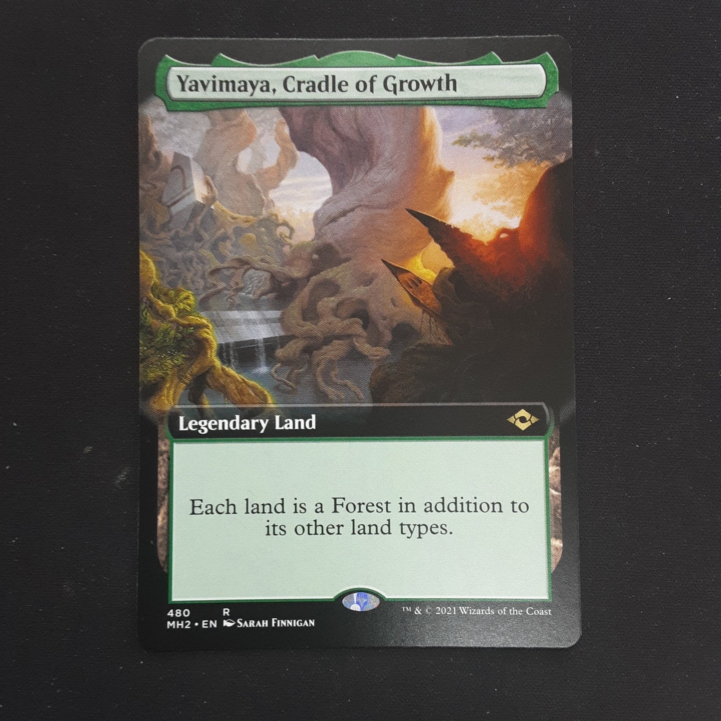 Yavimaya, Cradle of Growth (MH2 Full Art)