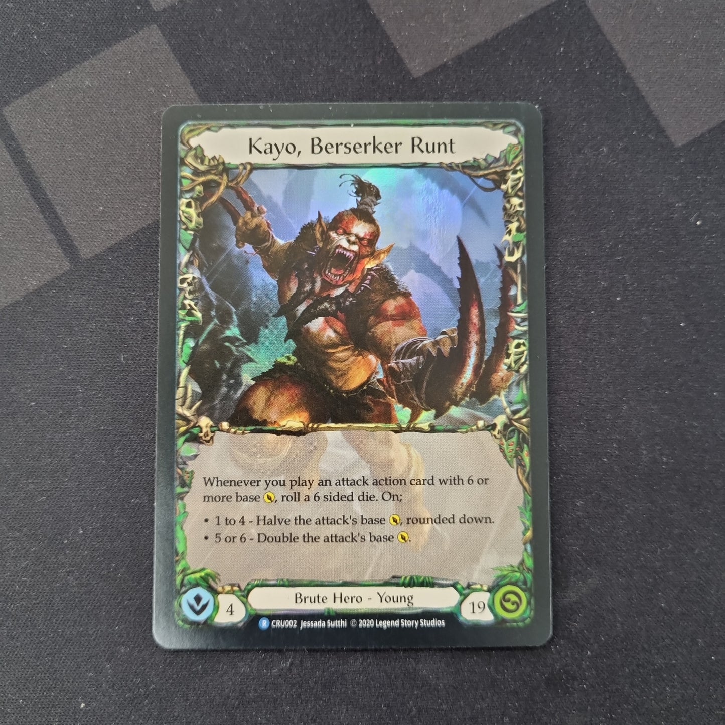 Kayo, Berserker Runt - 1st Edition Foil