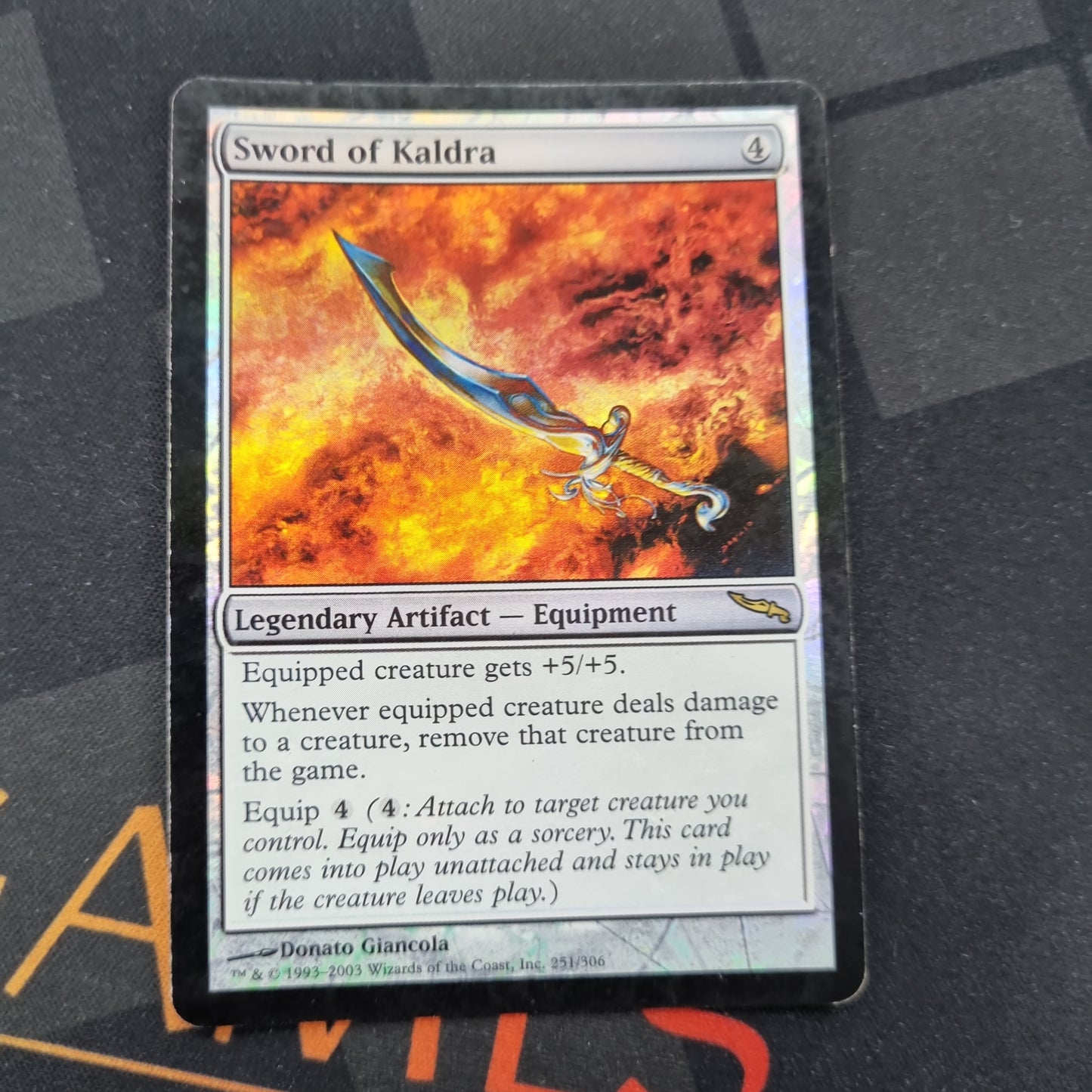 Sword of Kaldra - Foil