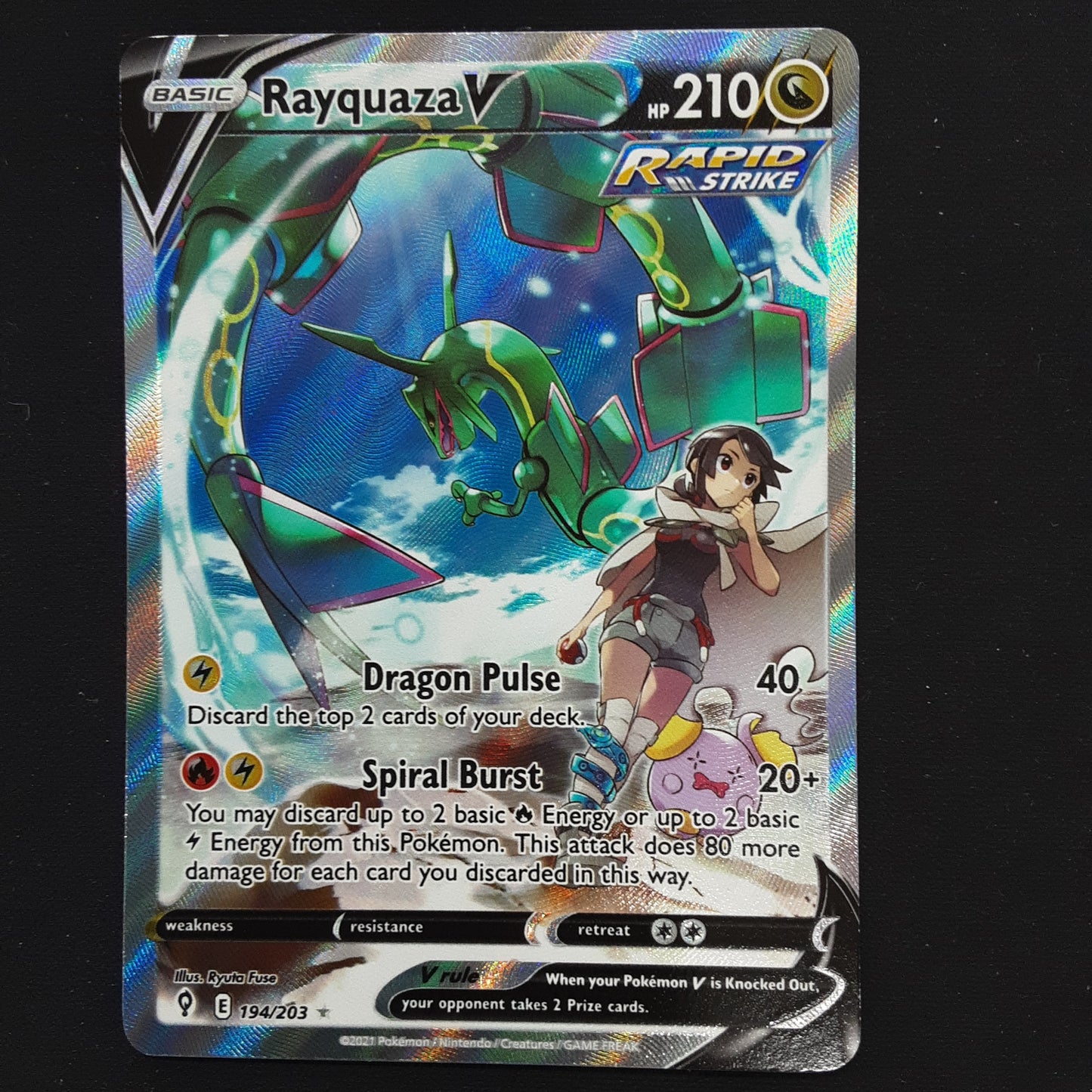 Rayquaza v 194/203