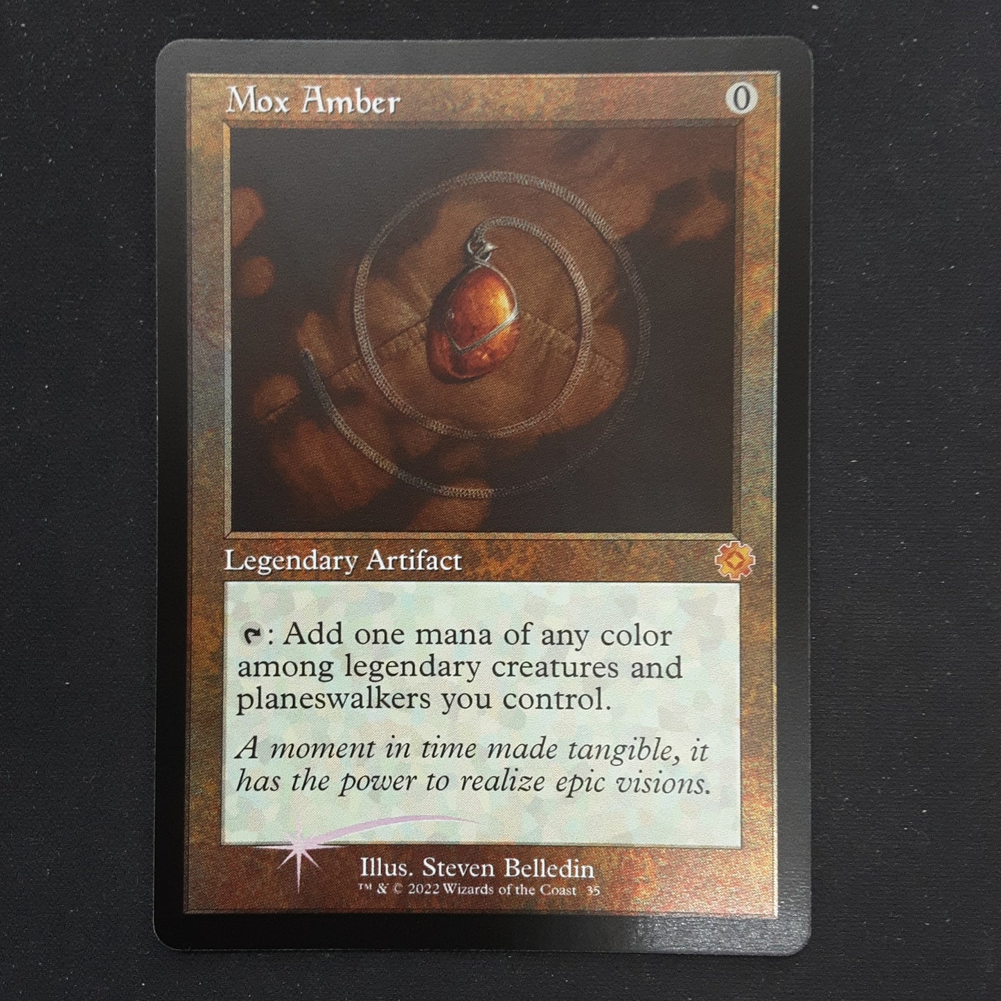 Mox Amber (Foil Bw)