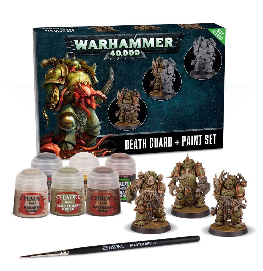 WH40K: Deathguard Paint Set