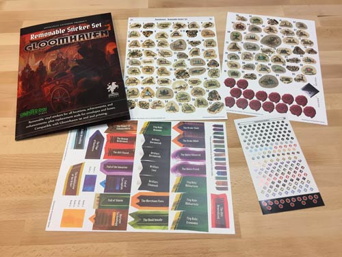 Gloomhaven: Removable Stickers