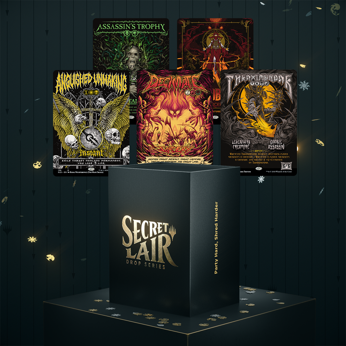 MTG Secret Lair: Party Hard, Shred Harder