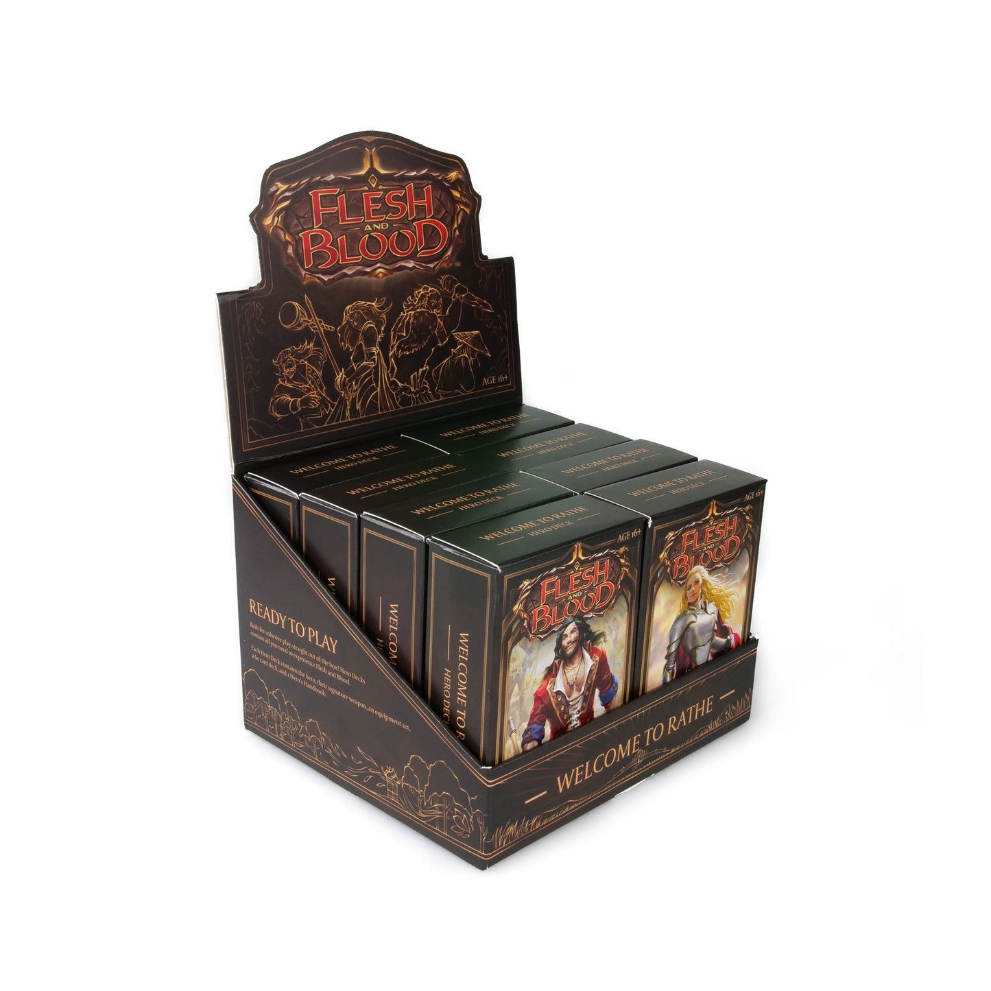 Flesh and Blood Welcome to Rathe Hero Decks