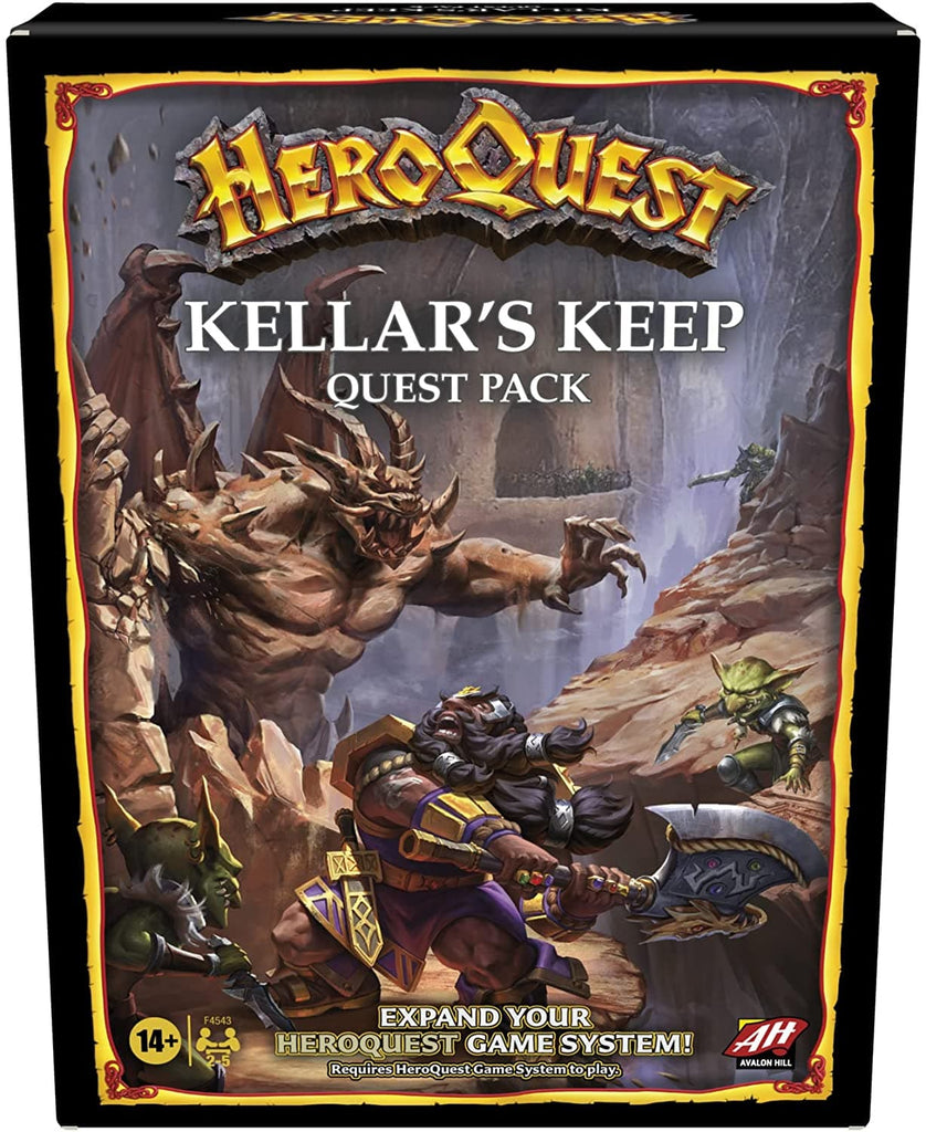 Hero Quest - Kellar's Keep Quest Pack