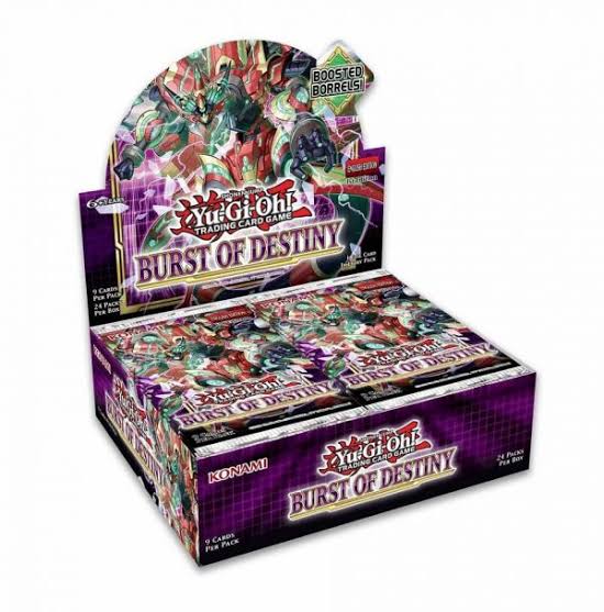 Yugioh - Burst of Destiny Booster Box