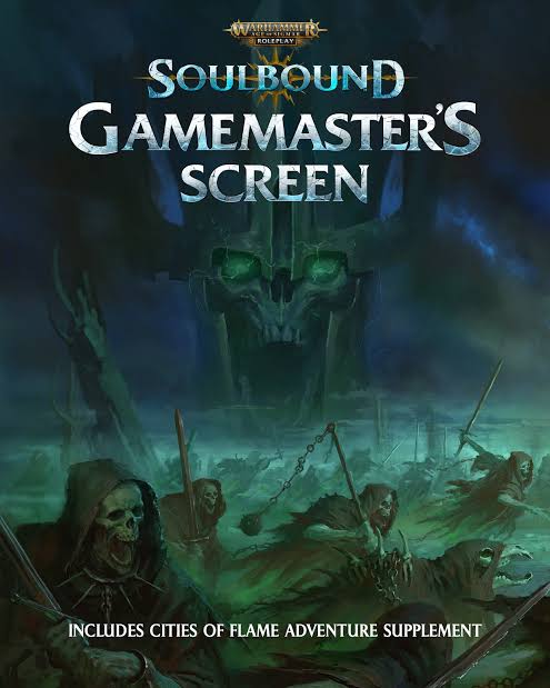 Warhammer Age of Sigmar Soulbound DM Screen + Supplement