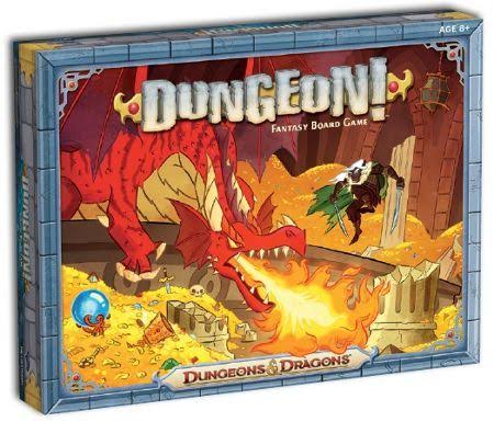 D&D: Dungeon! Fantasy Board Game