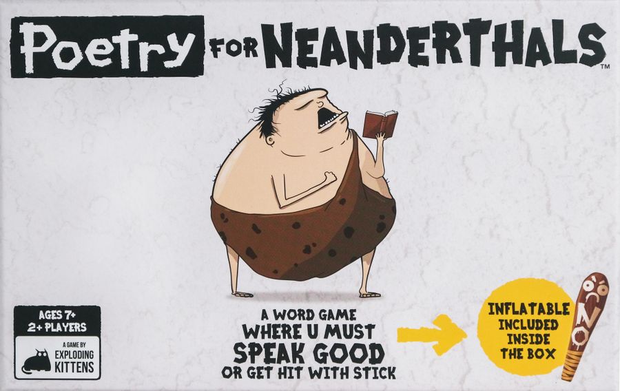 Poetry For Neanderthals