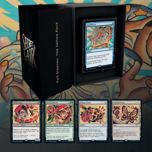 MTG Secret Lair: Full Sleeves: The Tattoo Pack