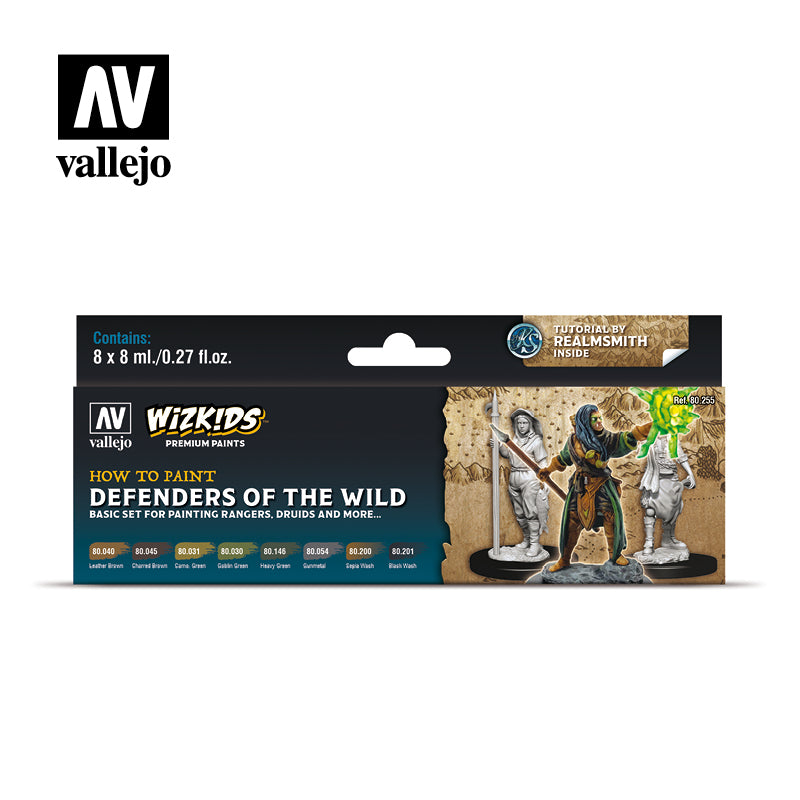 Wizkids Premium Paints by Vallejo: Defenders of the Wild
